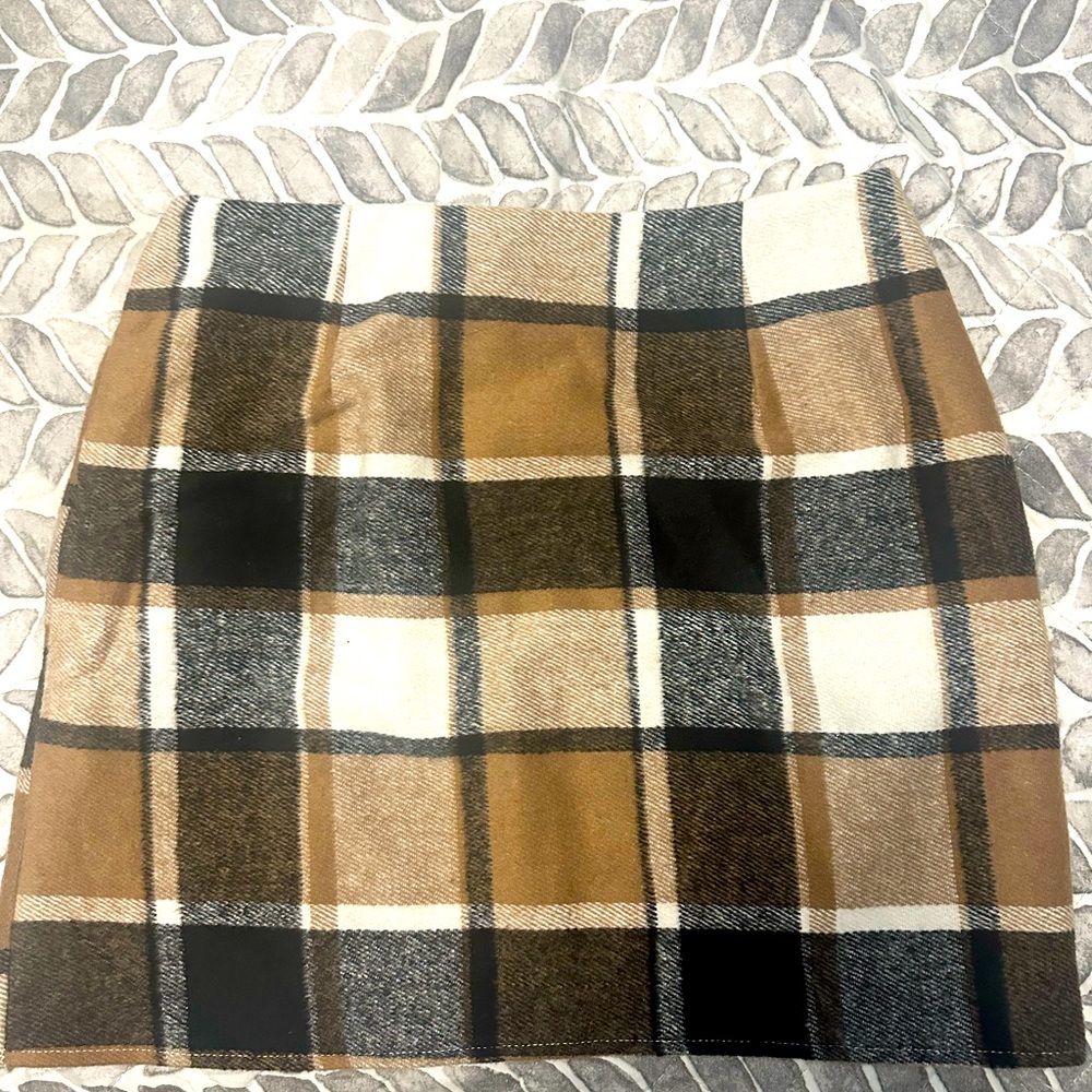 Plaid Skirt